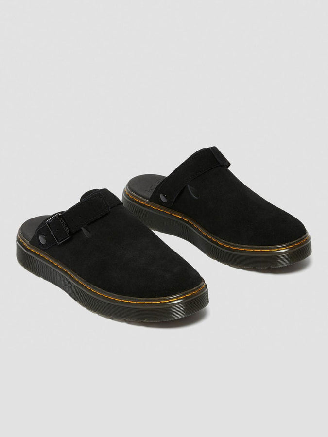 Dr.Martens Carlson E.H Suede MB Black Shoes | BLACK