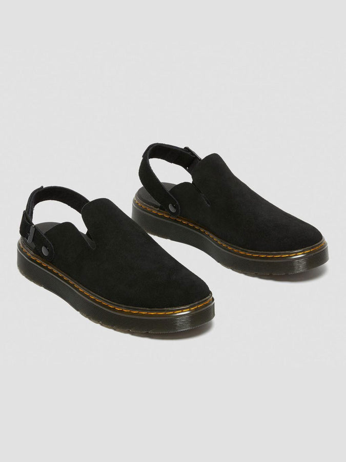 Dr.Martens Carlson E.H Suede MB Black Shoes | BLACK