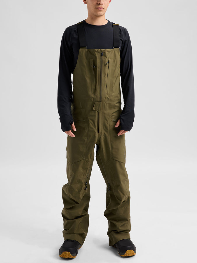 Burton [ak]® Freebird GORE‑TEX 3L Stretch 2027 – Shell Bib | DRIED MOSS (E7N)