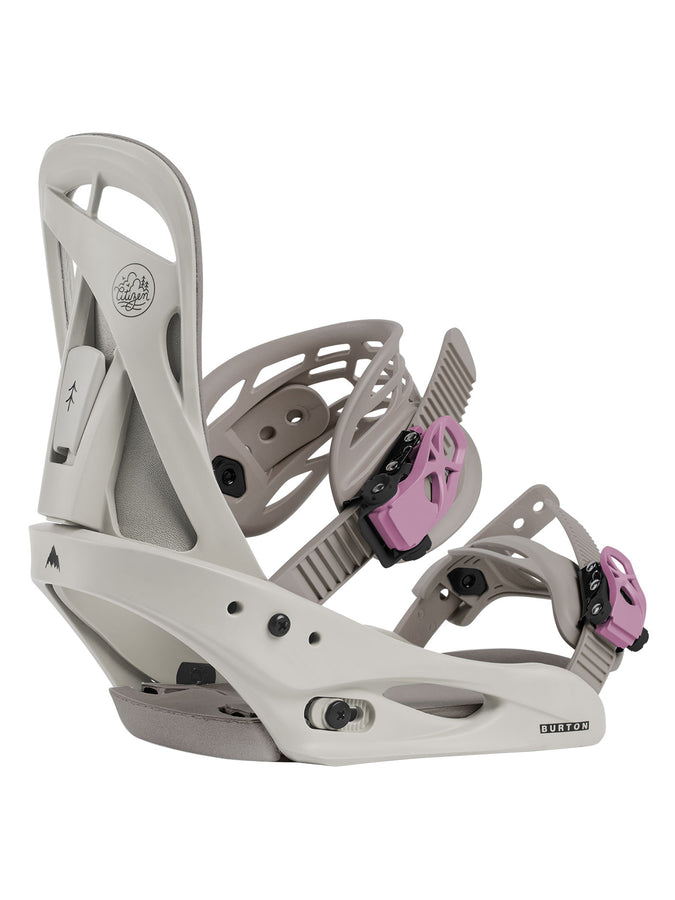 Burton Citizen Reflex Snowboard Bindings 2027 | CHINCHILLA GRAY (E7M)