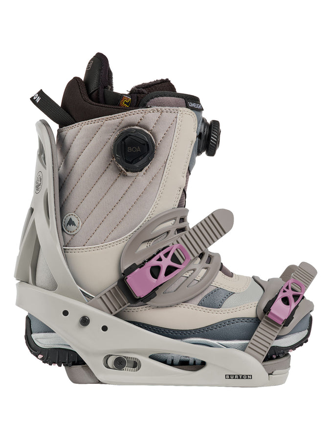 Burton Citizen Reflex Snowboard Bindings 2027 | CHINCHILLA GRAY (E7M)
