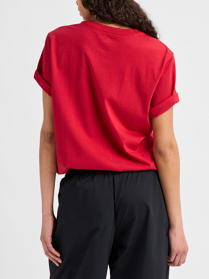 Burton Classic Mountain High T-Shirt Fall 2026 | GERANIUM RED (E8F)