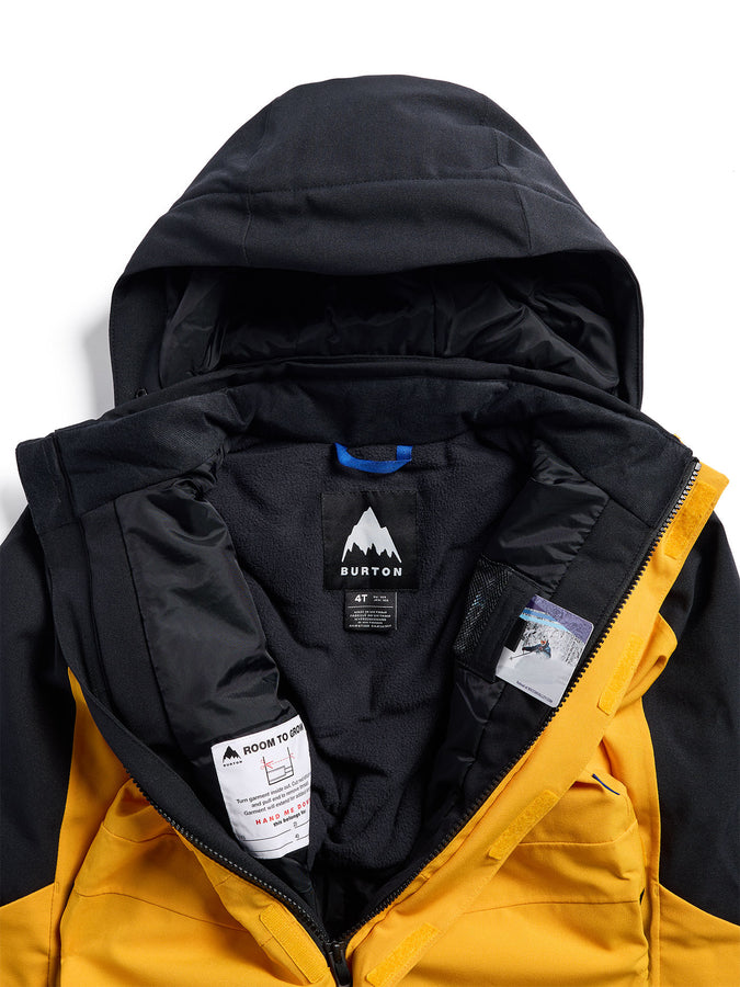 Burton 2L 2027 – Kids Insulated One Piece (2-7) | TRUE BLACK/GOLDENROD (AU3)