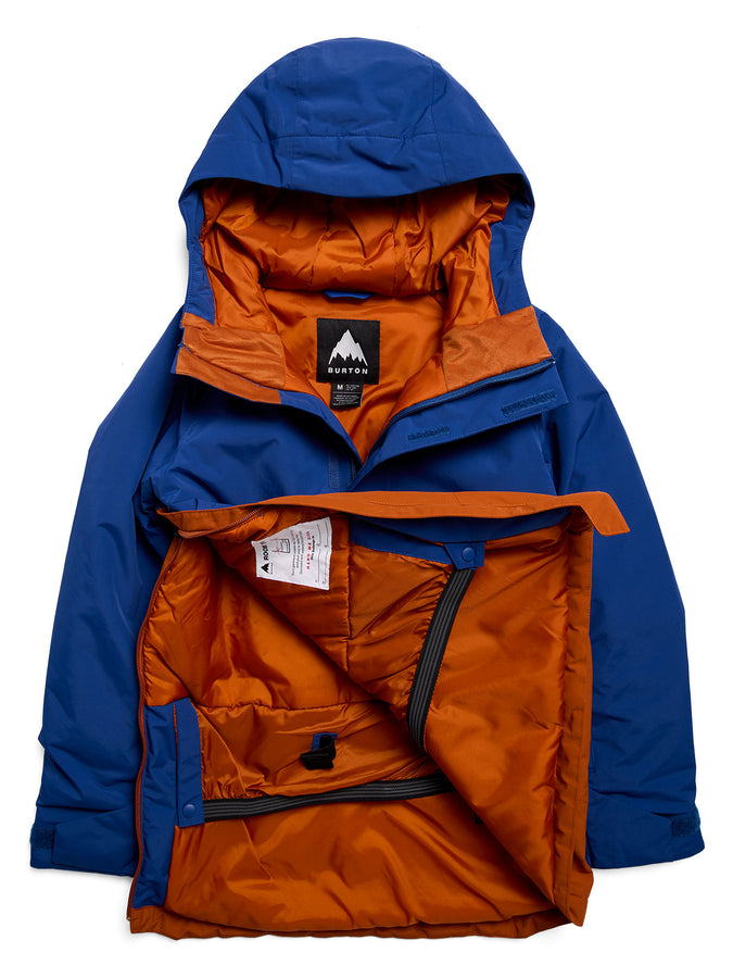 Burton Frostner 2L Anorak 2027 – Youth Insulated Jacket | TWILGHT BLUE/SPICED CHAI (E3K)