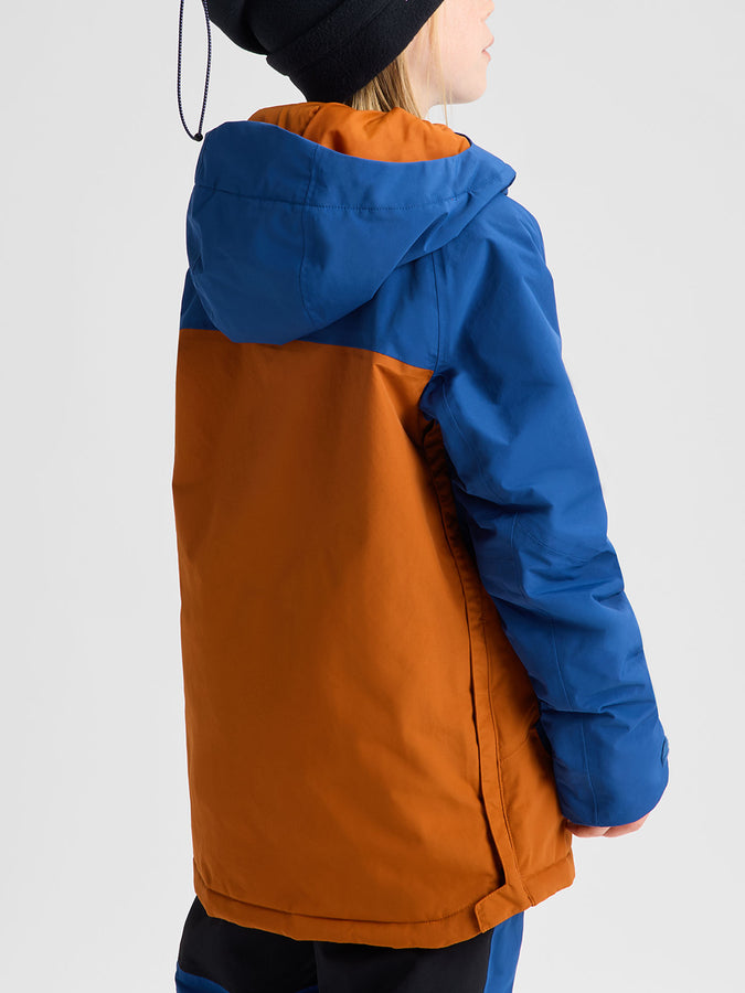 Burton Frostner 2L Anorak 2027 – Youth Insulated Jacket | TWILGHT BLUE/SPICED CHAI (E3K)