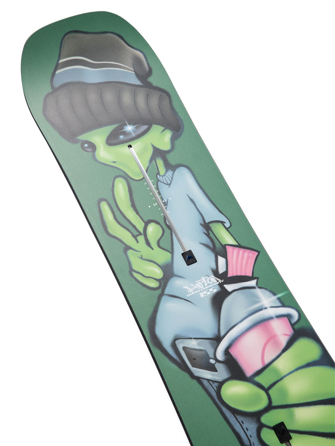 Burton Good Company Camber 2027 – Park & Rails Snowboard | ALIEN (FAF)
