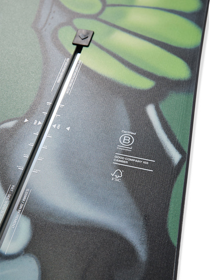 Burton Good Company Camber 2027 – Park & Rails Snowboard | ALIEN (FAF)