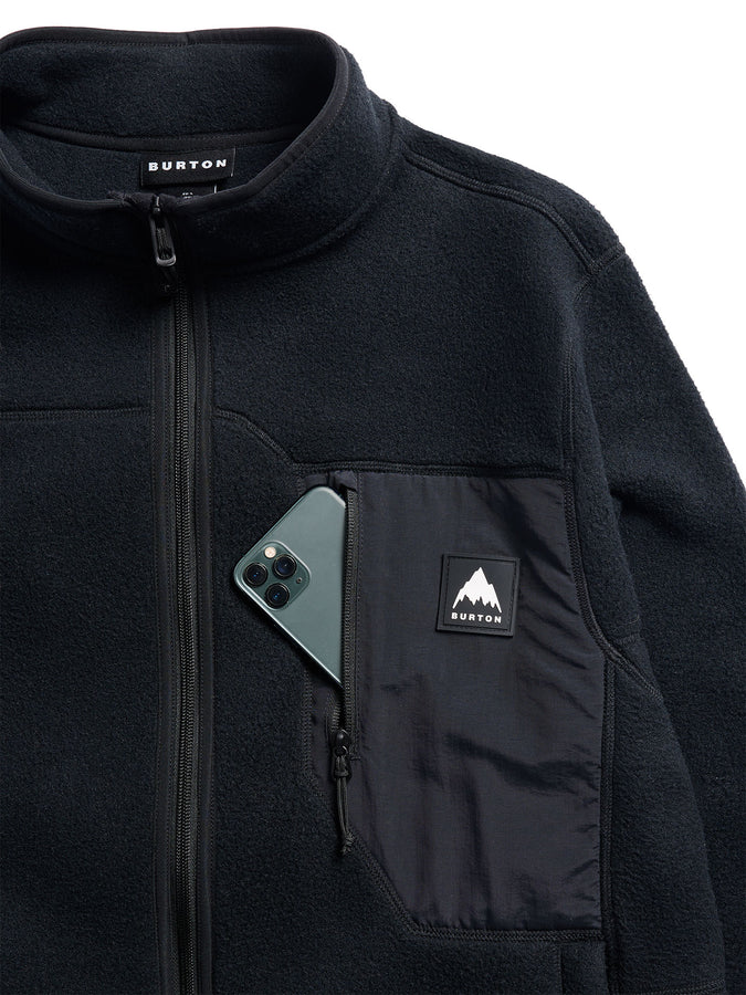 Burton Cinder Full Zip Fleece Fall 2026 | TRUE BLACK (A04)