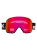 Anon M5 Black/Prcve Sunny Red + Cloudy + MFI Face Mask Goggle