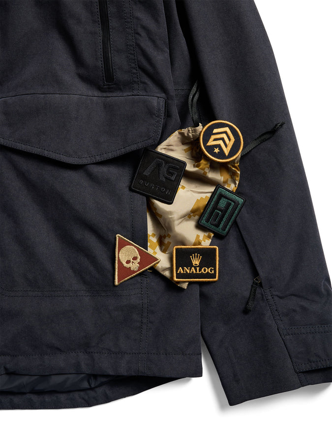 Analog Offspin 2027 – Shell Jacket | TRUE BLACK (A04)