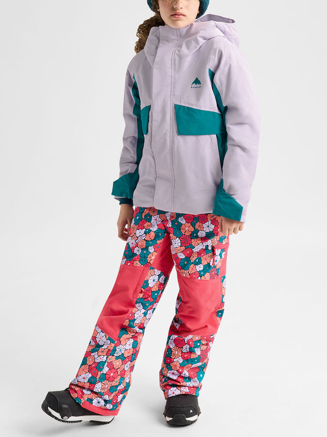 Burton Ascutney 2L 2027 – Youth Insulated Jacket (7-14) | MOONDUST PRPL/PACFC TEAL (E8L)