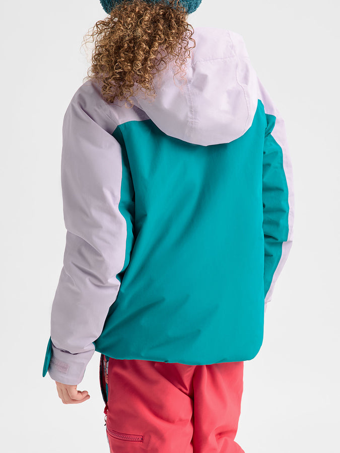 Burton Ascutney 2L 2027 – Youth Insulated Jacket (7-14) | MOONDUST PRPL/PACFC TEAL (E8L)