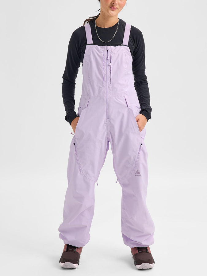 Burton Reserve 2L 2027 – Women's Shell Bib | MOONDUST PURPLE (E9G)