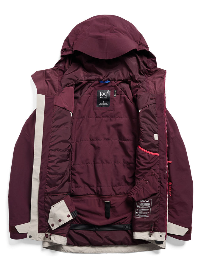 Burton [ak] Swash Synthetic GORE-TEX 2L 2027 – Women's | RUM RAISIN/CHNCHLLA GREY (EVG)