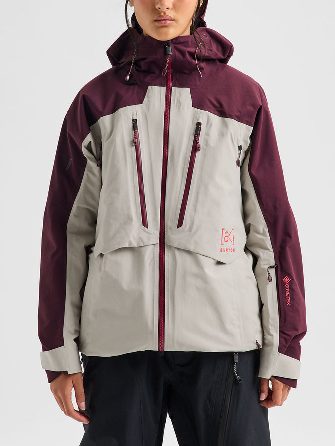 Burton [ak] Swash Synthetic GORE-TEX 2L 2027 – Women's | RUM RAISIN/CHNCHLLA GREY (EVG)