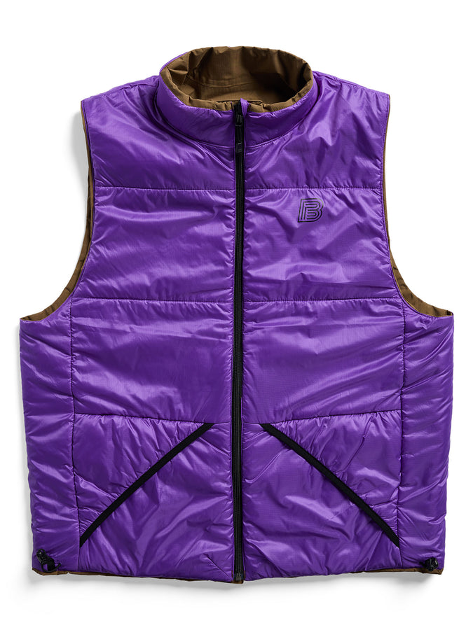 Burton Reversible Insulated Vest Winter 2027 | EARTH SHIP BROWN (FH2)