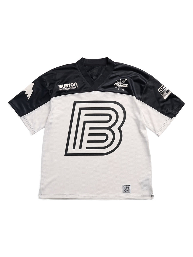 Burton Jersey T-Shirt Winter 2027 | STOUT WHITE/TRUE BLACK (H51)