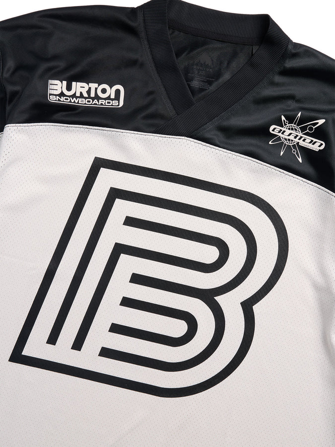 Burton Jersey T-Shirt Winter 2027 | STOUT WHITE/TRUE BLACK (H51)
