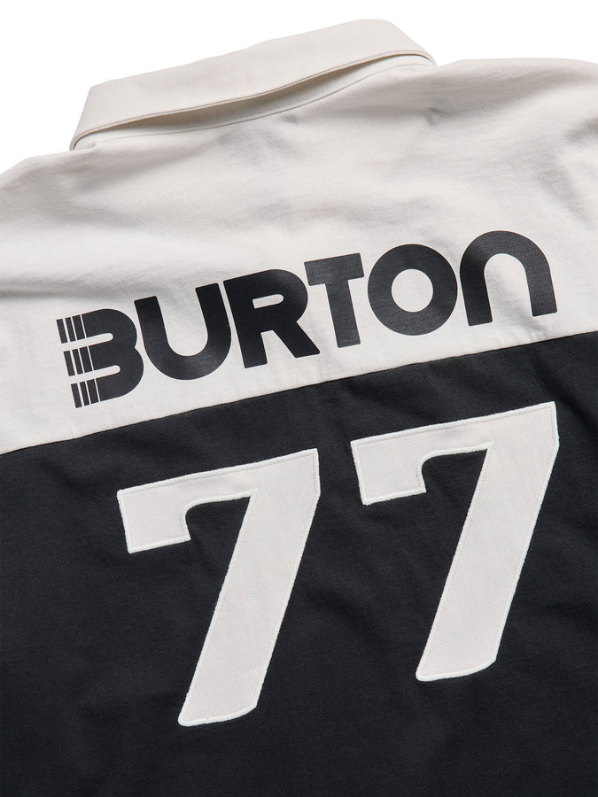 Burton Rugby Long Sleeve Polo Winter 2027 | TRUE BLACK/STOUT WHITE (B51)