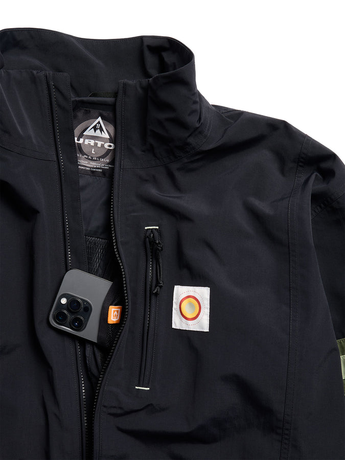 Burton 50th 90's 2027 – Shell Jacket | TRUE BLACK (A04)
