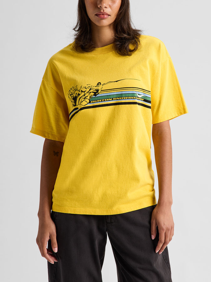 Burton 50th 90's T-Shirt Winter 2027 | THIRTEEN YELLOW (FF)