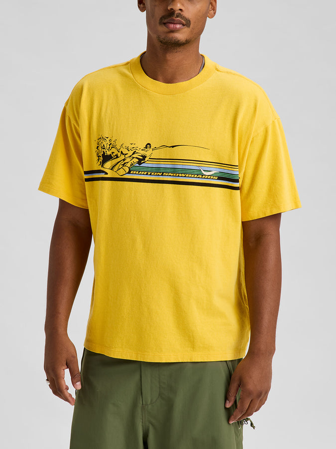 Burton 50th 90's T-Shirt Winter 2027 | THIRTEEN YELLOW (FF)