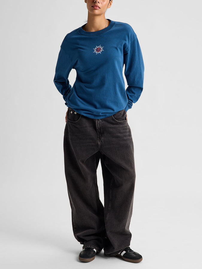 Burton 50th 90's Long Sleeve T-Shirt Winter 2027 | SELVEDGE BLUE (E8E)