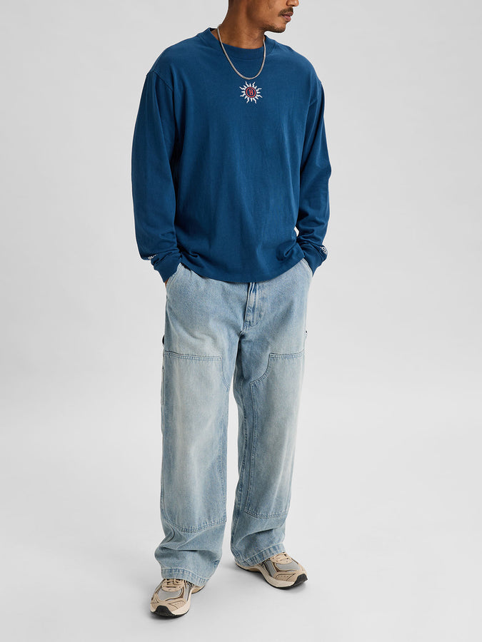 Burton 50th 90's Long Sleeve T-Shirt Winter 2027 | SELVEDGE BLUE (E8E)