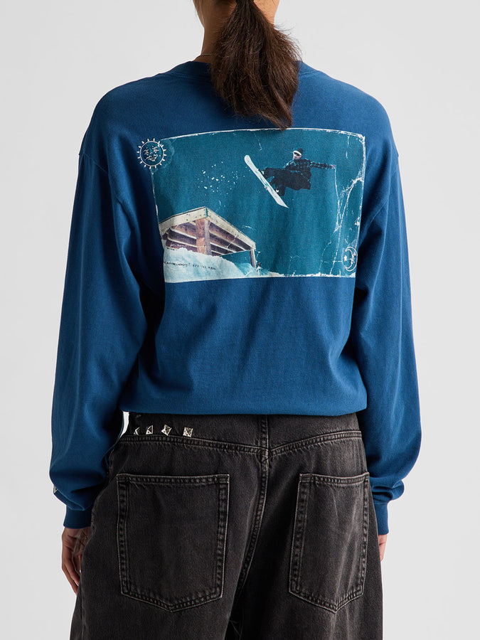 Burton 50th 90's Long Sleeve T-Shirt Winter 2027 | SELVEDGE BLUE (E8E)