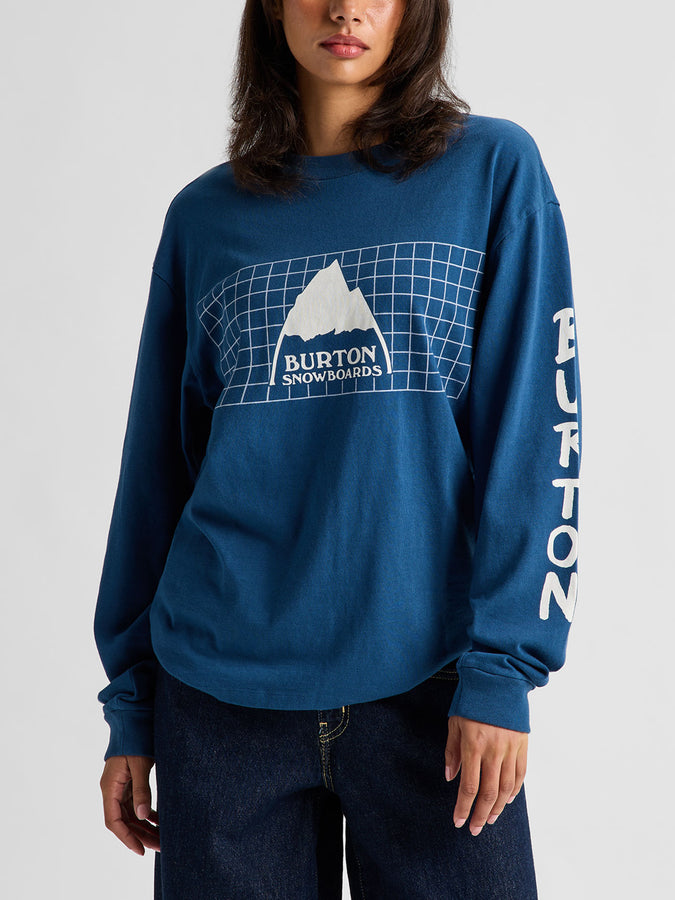 Burton 50th 83 Squared Long Sleeve T-Shirt Winter 2027 | SELVEDGE BLUE (E8E)