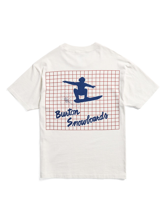 Burton 50th 83 Squared T-Shirt Winter 2027 | STOUT WHITE (A26)