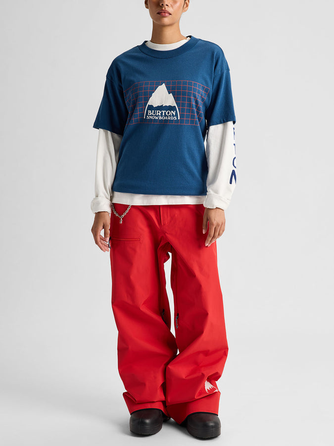 Burton 50th 83 Squared T-Shirt Winter 2027 | SELVEDGE BLUE (E8E)