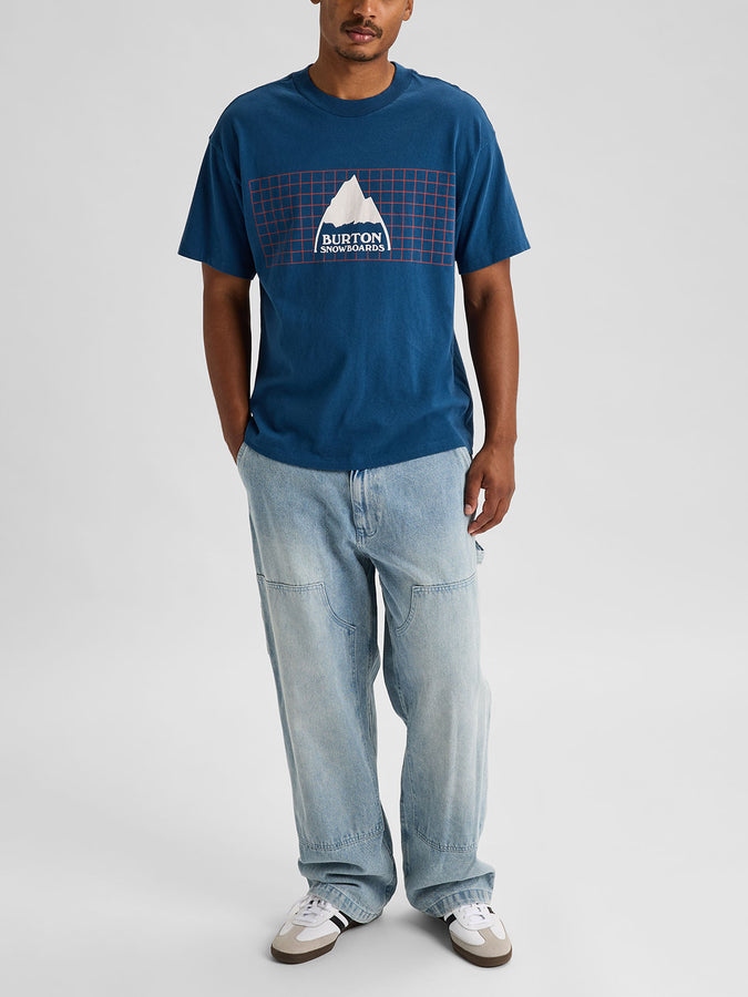 Burton 50th 83 Squared T-Shirt Winter 2027 | SELVEDGE BLUE (E8E)