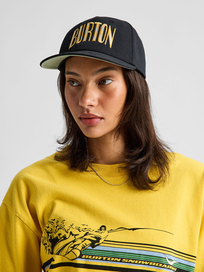 Burton 50th 90's Hat | TRUE BLACK (A04)