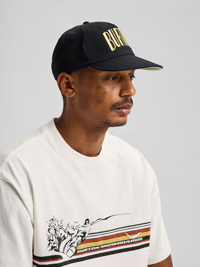 Burton 50th 90's Hat | TRUE BLACK (A04)