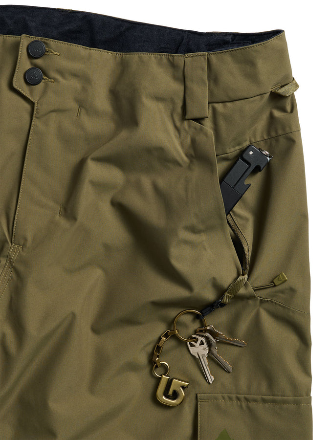 Burton Reserve Baggy Cargo 2027 – Shell Pants | DRIED MOSS (E7N)