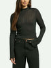 Brixton Novelty Ribbed Turtleneck Sweater Holiday 2024