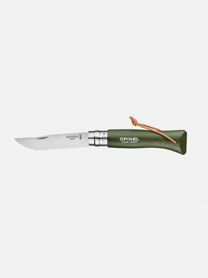 Opinel N08 Colorama Khaki Knife | KHAKI