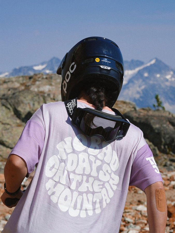 NTR No Bad Days Merino Loose MTB T-Shirt Spring 2026 | PURPLE