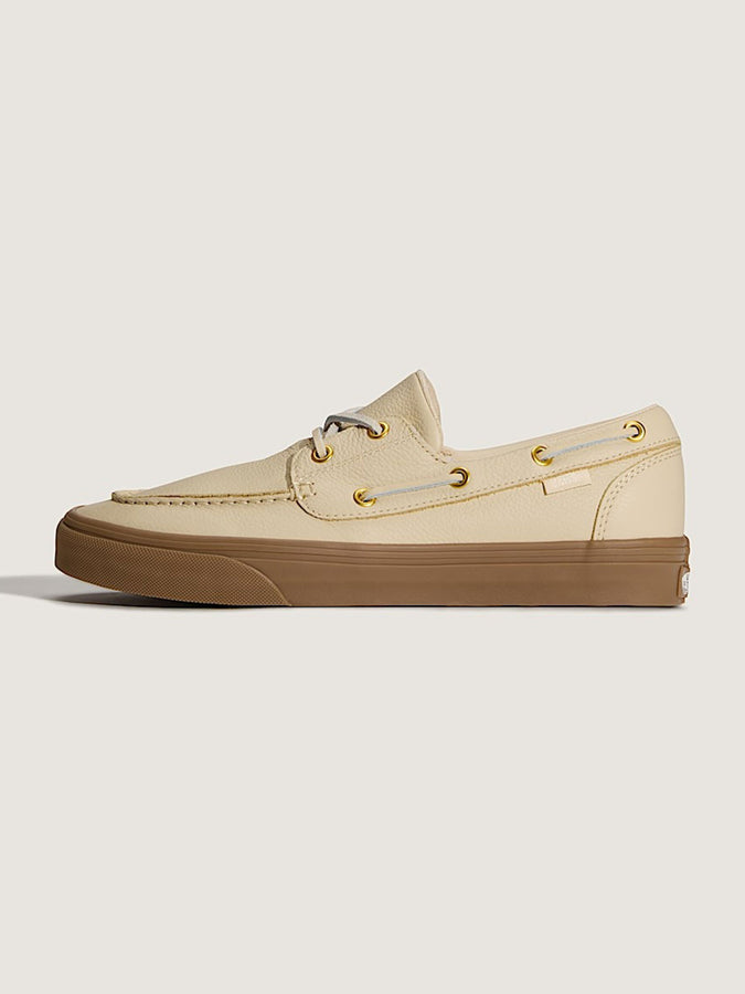 Vans 2-Eyelet Boat Leather Bronze Shoes Spring 2026 | LEATHER TAN (TAN)