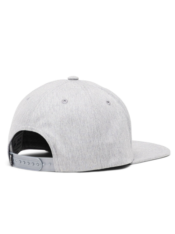 Herschel Whaler 6 Panel Strapback Hat | HEATHER LIGHT GREY (06113)