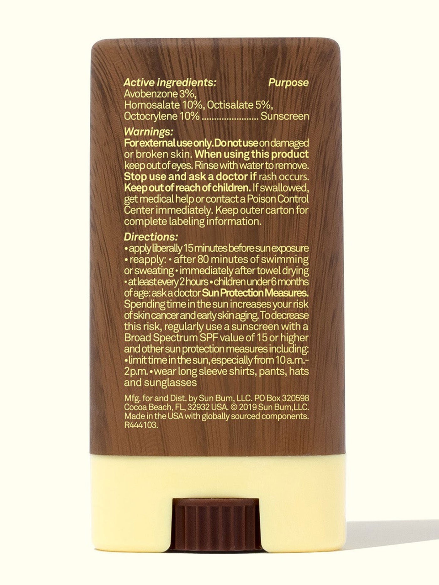 Sun Bum SPF30 Face Stick Sunscreen