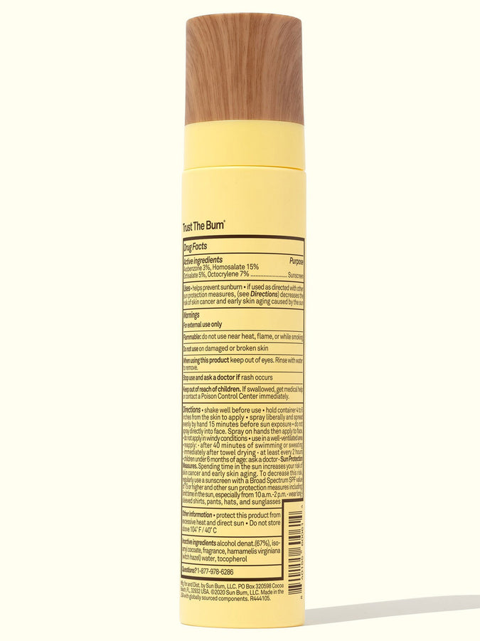 Sun Bum SPF45 Sunscreen Face Mist | ASSORTED