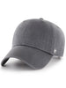 47 Blank Clean Up Flat Charcoal Hat