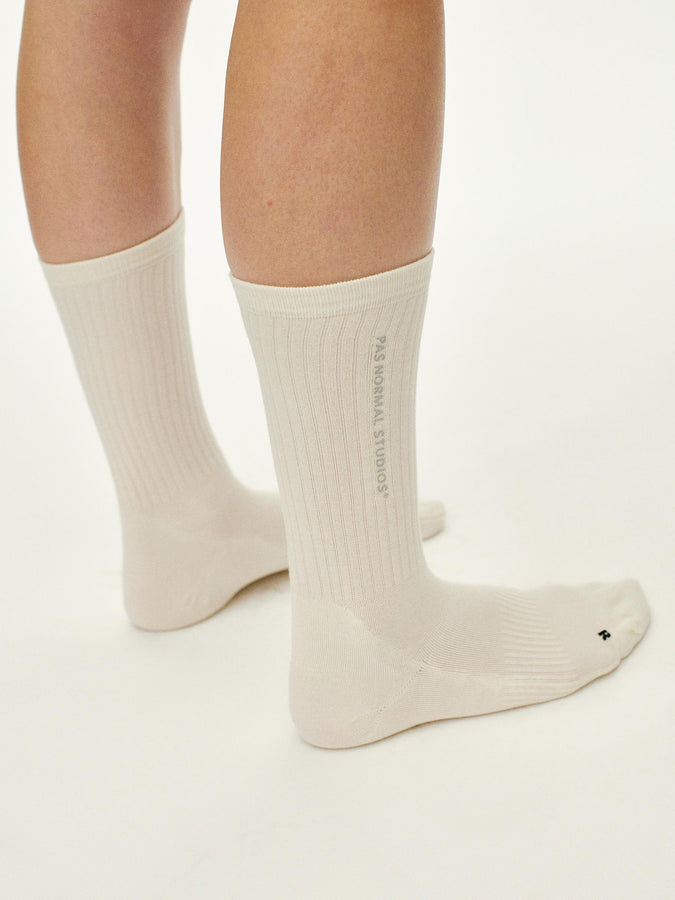 Pas Normal Studios Off-Race Socks printemps 2026 | OFF WHITE