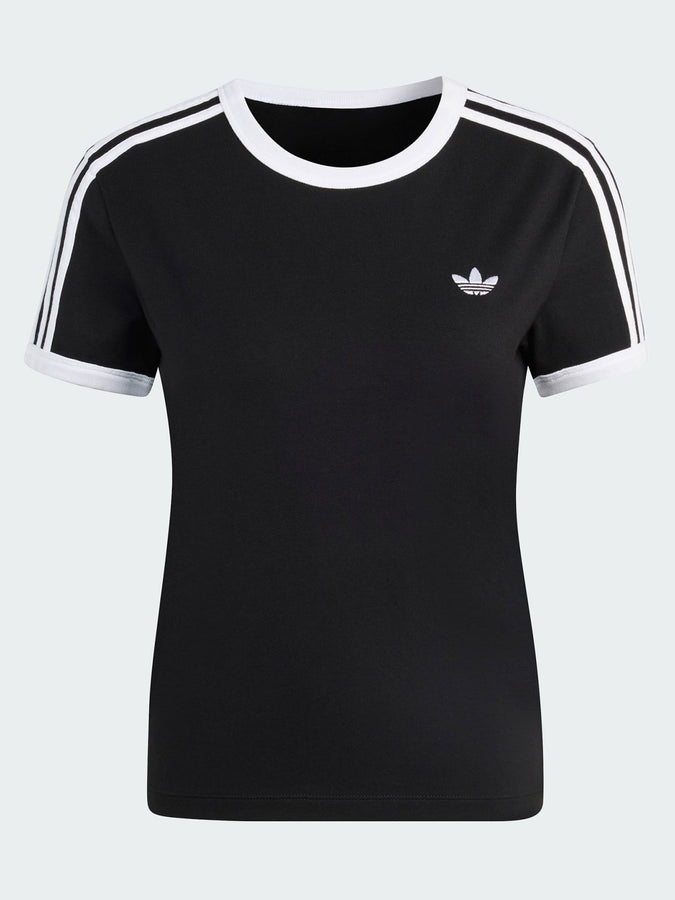 Adidas 3 Stripes Slim Black/White T-Shirt Spring 2026 | BLACK/WHITE