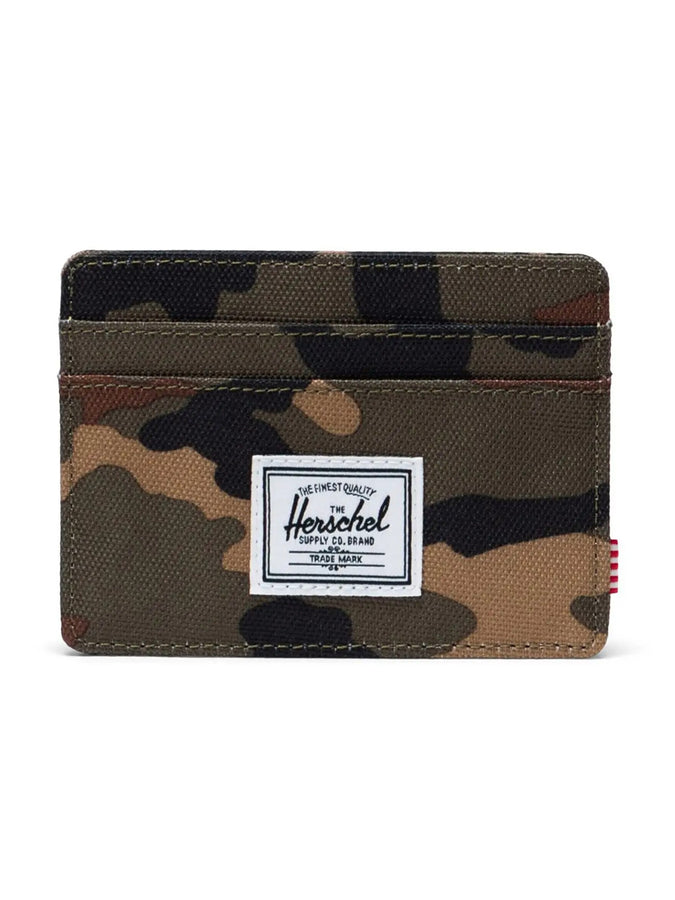 Herschel Charlie Card Holder Wallet | WOODLAND CAMO (00032)