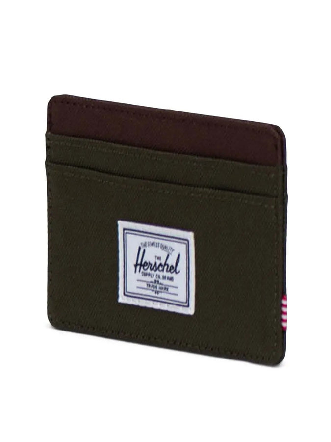 Herschel Charlie Cardholder Wallet | IVY GRN/CHCR COF (04488)
