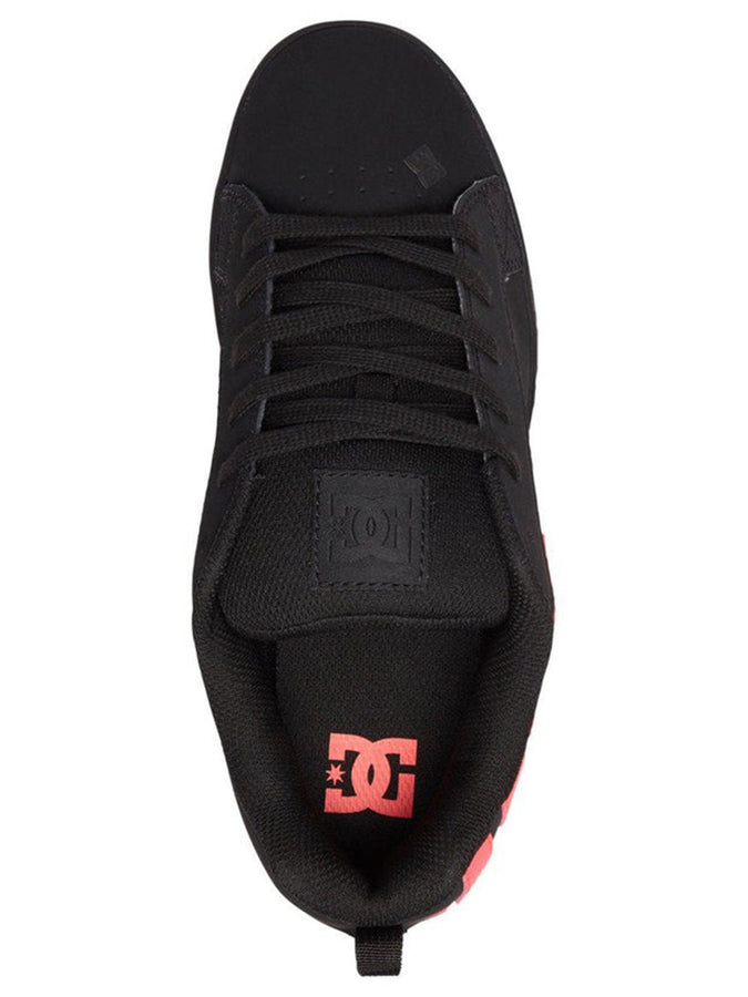 Dc Court Graffik Black/Hot Pink Shoes | BLACK/HOT PINK (BHP)