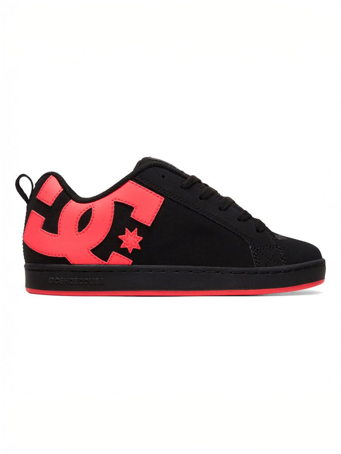 Dc Court Graffik Black/Hot Pink Shoes | BLACK/HOT PINK (BHP)